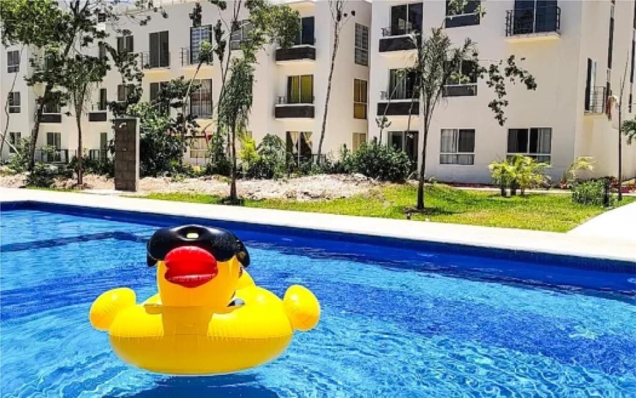 Caribe Turquesa, Departamento Completo, Playa Del Carmen Apartment Ngoại thất bức ảnh